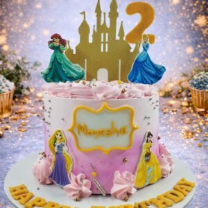 Colorful Castle Theme Cake by Bakers Home Bengaluru
