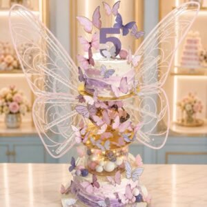 Colorful Floral Tiered Cake by Bakers Home Bengaluru