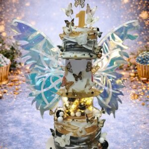 Elegant Fairy Wing Cake II by Bakers Home Bengaluru