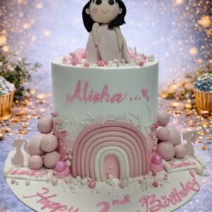 Elegant Floral Cake by Bakers Home Bengaluru