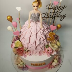 Elegant Princess Theme Cake by Bakers Home Bengaluru