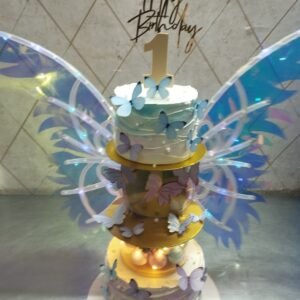 Fairy Theme Cake with Wings by Bakers Home Bengaluru