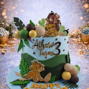 Jungle Pals Safari Cake by Bakers Home Bengaluru