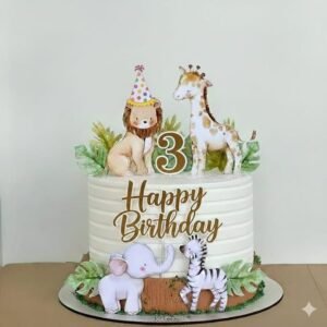 Jungle Party Celebration Cake by Bakers Home Bengaluru