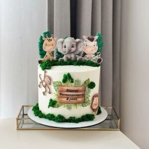Jungle Story Layer Cake by Bakers Home Bengaluru