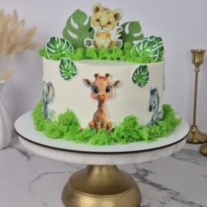 Luxury Green Jungle Cake by Bakers Home Bengaluru