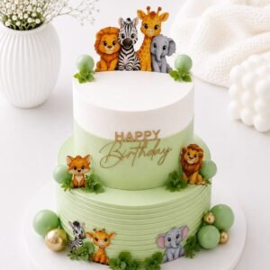Minimalist Green Safari Smash by Bakers Home Bengaluru