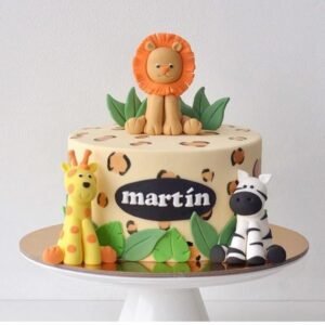 Number One Safari Cake by Bakers Home Bengaluru