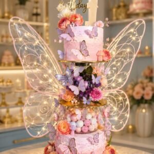 Pastel Fairy Theme Cake by Bakers Home Bengaluru