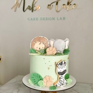 Premium Jungle Theme Cake by Bakers Home Bengaluru