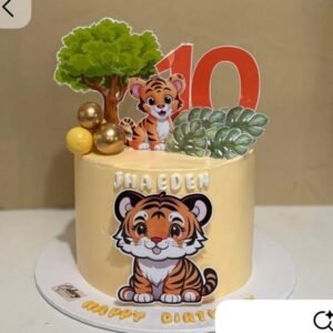 Royal Tiger Jungle Cake by Bakers Home Bengaluru