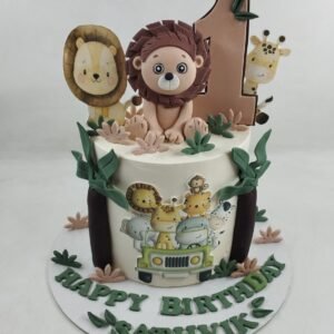 Safari Family Jungle Cake by Bakers Home Bengaluru