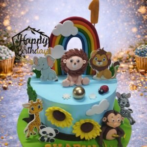 Sunflower Safari Cake by Bakers Home Bengaluru