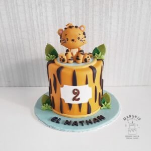 Tiger Striped Jungle Cake by Bakers Home Bengaluru