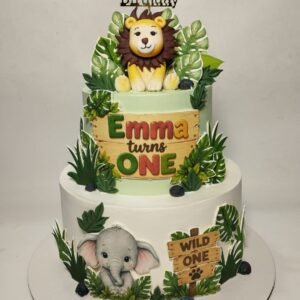 Wild One Safari Cake by Bakers Home Bengaluru
